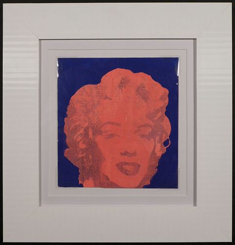 Andy Warhol  Attr. : Portrait of Marilyn Monroe