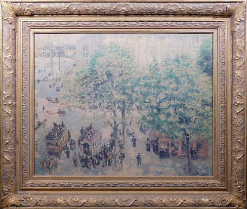 After Camille Pissarro: Place du Theatre Francais