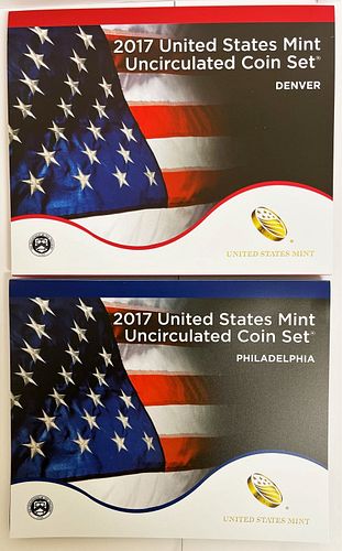 Complete Genuine 2017 United States Mint Set