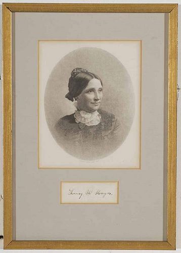 Lucy W. Hayes, First Lady Portrait