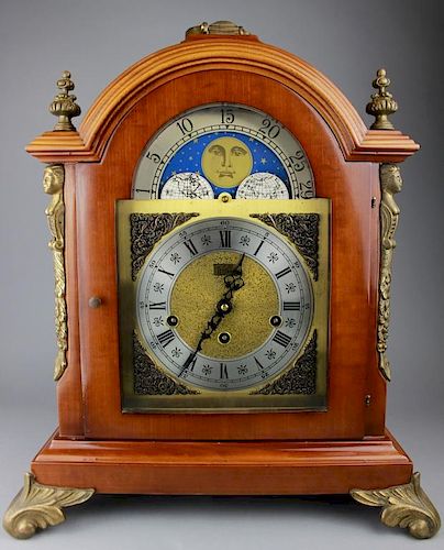Antique Footed Walt Mantel Clock