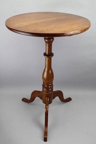 Antique American Footed Pie Table