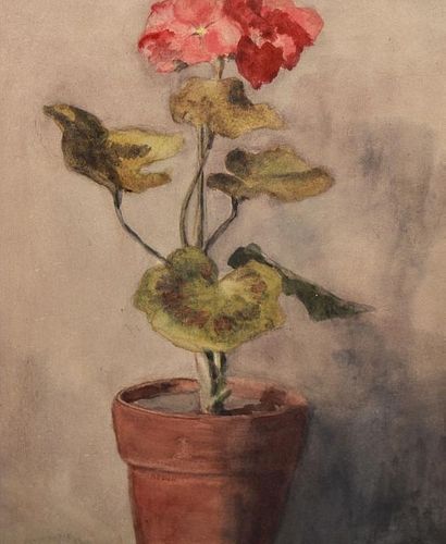 Attr. Odilon Redon (1840 - 1916) Still Life
