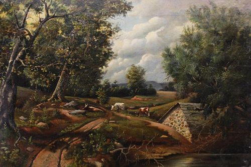 19th C. Bucolic Landscape