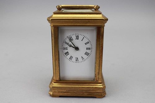 Antique Bronze French Cartel Clock