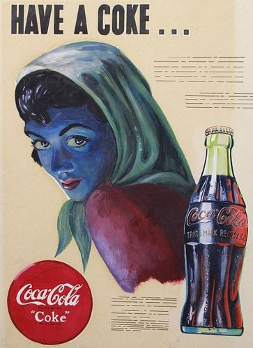 Original Coca-Cola Illustration, 20th C.