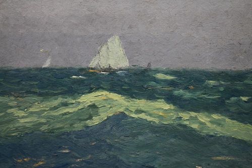 20th C. Impressionist Sailing scene