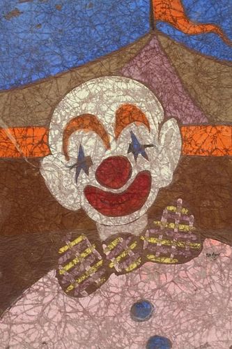 James McCray (American 1912 - 1993) Clown Figure