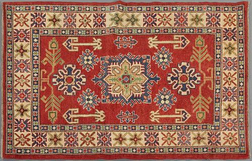 Uzbek Kazak Carpet, 3' 7 x 5' 3.