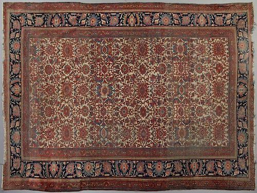 Oriental Carpet, 9' 10 x 14'. Provenance: The Esta