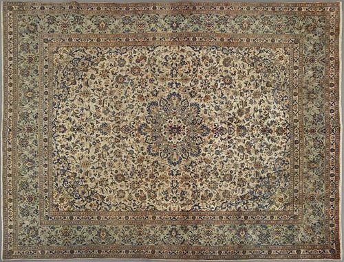 Mashad Carpet, 9' 6 x 12' 4.
