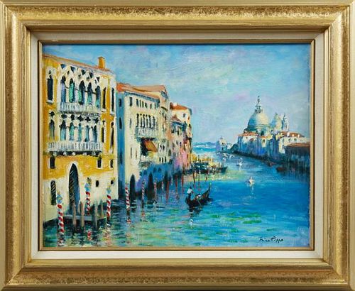 Nino Pippa (1950- , Italian), "Venice - The Grand