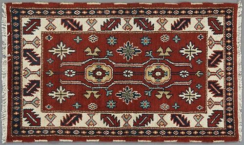 Kazak Carpet, 3' 1 x 4' 11.