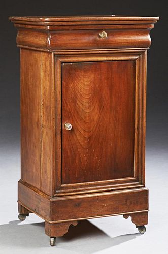 French Louis Philippe Style Carved Cherry Nightsta