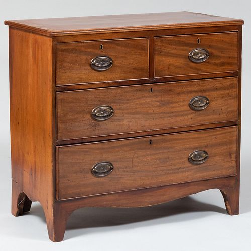 Small George III Style Mahogany Chest of Drawers