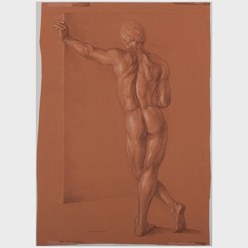 Douglas Wayne Smith: Study of Male Nude from Behind