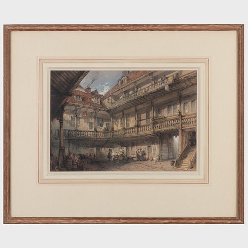 T.C. Dibden (1810-1893): The Old Oxford Arms Inn