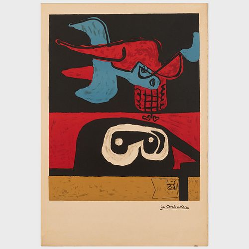 After Le Corbusier (1887-1965): Untitled