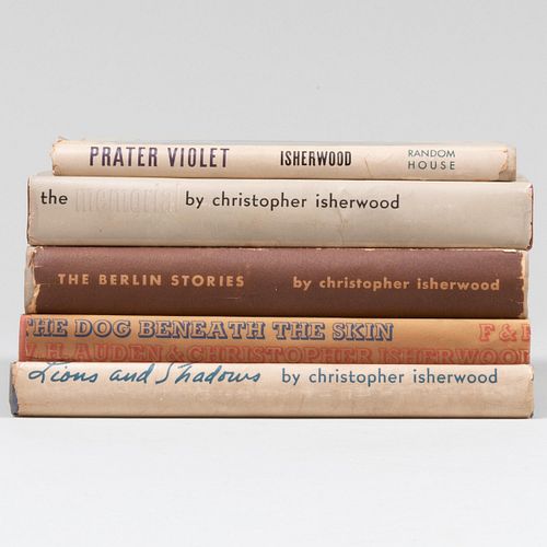 Group of Five Books by Christopher Isherwood