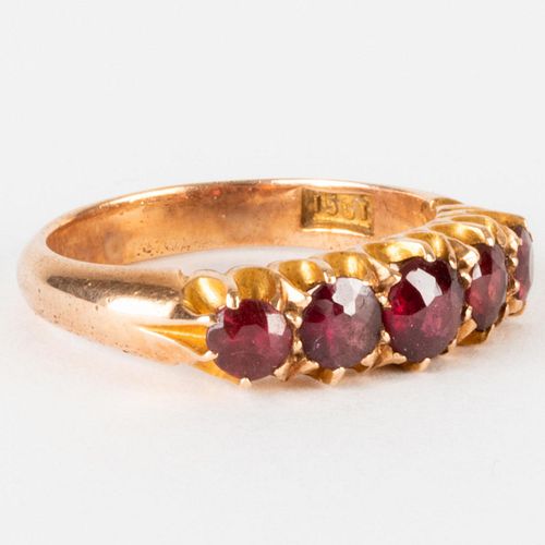 Gold and Ruby Ring