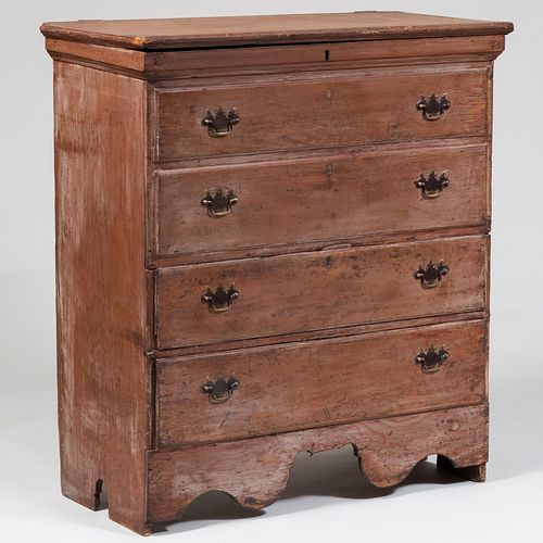 Connecticut Painted Tall Chest of Drawers