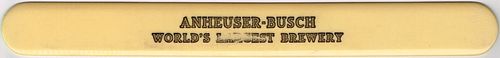 1905 Anheuser Busch Brewing Ass'n Foam Scraper Saint Louis Missouri