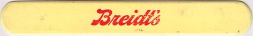 1950 Breidts Beer Foam Scraper Elizabeth New Jersey