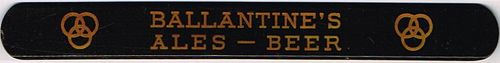 1934 Ballantine's Ales/Beer Foam Scraper Newark New Jersey