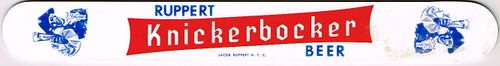 1955 Ruppert Knickerbocker Beer Foam Scraper New York New York
