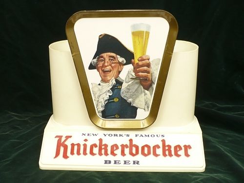 1953 Ruppert Knickerbocker Beer Foam Scraper Caddy New York New York