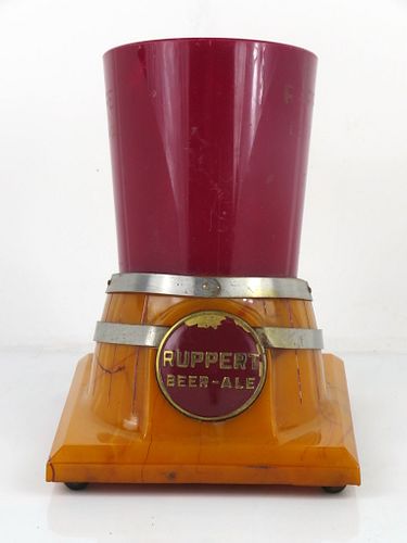 1940 Ruppert Beer-Ale (red) Foam Scraper Caddy New York New York
