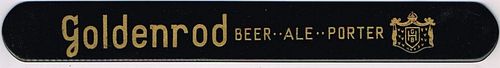 1940 Goldenrod Beer/Ale/Porter Foam Scraper Brooklyn New York