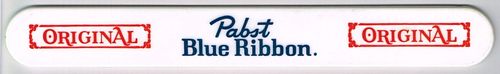 1960 Pabst Blue Ribbon Beer Foam Scraper Milwaukee Wisconsin