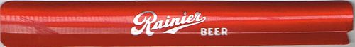 1936 Rainier Beer Foam Scraper San Francisco California