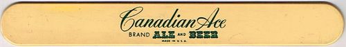 1944 Canadian Ace Brand Beer & Ale Foam Scraper Chicago Illinois