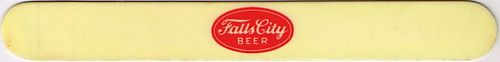 1950 Falls City Beer Foam Scraper Louisville Kentucky