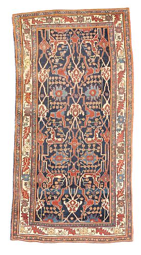 Antique Bidjar Rug, 5’7" x 10’11” (1.70 x 3.33 M)