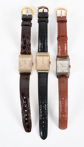 Three Hamilton Watches Including a "Lester"