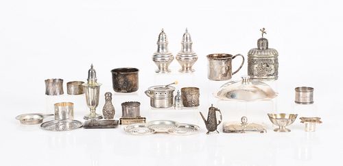 Sterling Silver Tableware, Small Articles