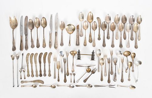 A large Group of Sterling Silver Flatware