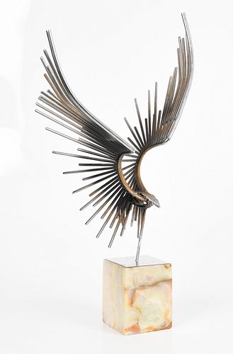A Curtis Jere Eagle Sculpture