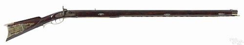 Pennsylvania Rifle Works full stock percussion rifle, approximately .38 caliber
