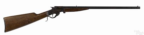 Two Stevens single shot takedown rifles, to include a Marksman, .22 LR caliber