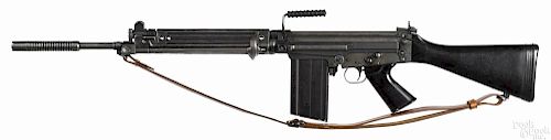 Metric FAL Enterprise Arms Semi-automatic rifle, .308 caliber, with a flash suppressor, a bi-pod