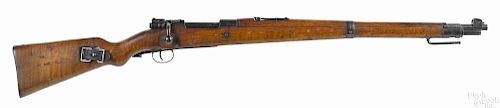 Erfurt, Germany Model K-98AZ bolt action military rifle, 8 mm, receiver dated 1915