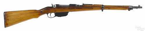 Two military rifles, to include a model 1938 Turkish Mauser, 8 mm, with a 29'' round barrel.