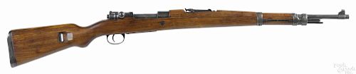 Czechoslovakian G-24 rifle, 8 mm, with a good hardwood stock, non-matching serial numbers