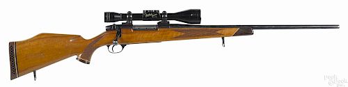 Weatherby Mark V bolt action rifle, 300 Weatherby magnum caliber, made in West Germany