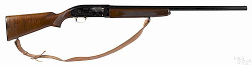 Winchester model 59 semi-automatic shotgun, 12 gauge, with a 28'' barrel. Serial #53244.