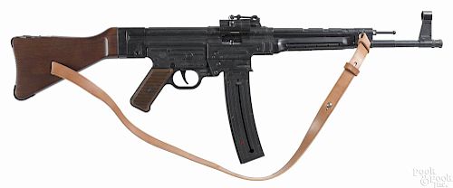 GSG German made model STG44 semi-automatic rifle, .22 caliber, with a matte black finish